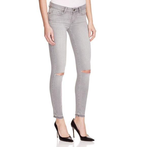 PAIGE Denim - Paige Gray Skinny Jeans